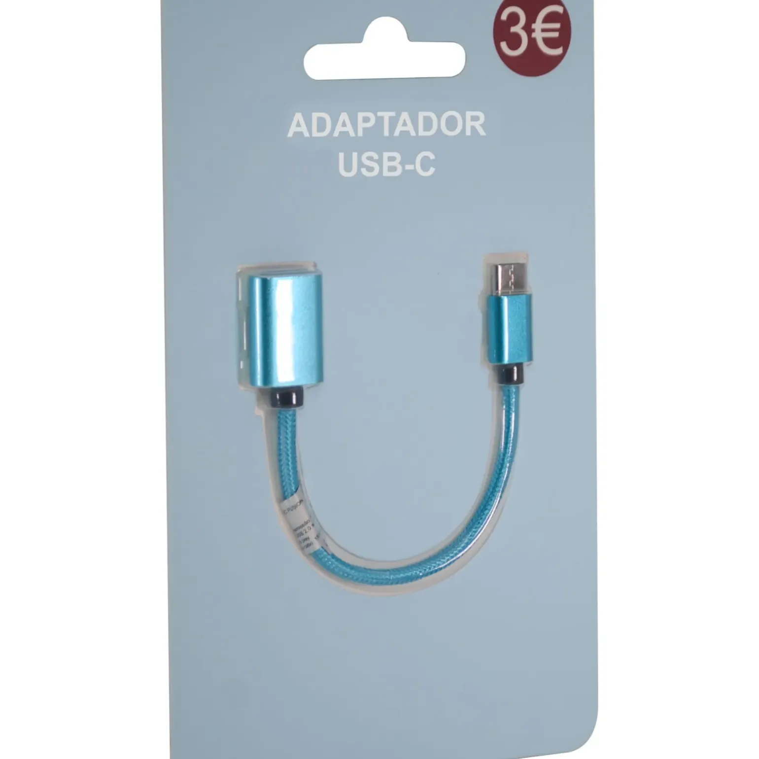 Adaptador Usb-C Aqua Sky