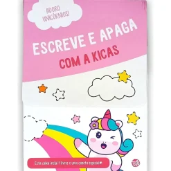 Adoro Unicórnios!- Escreve e Apaga com a Kicas