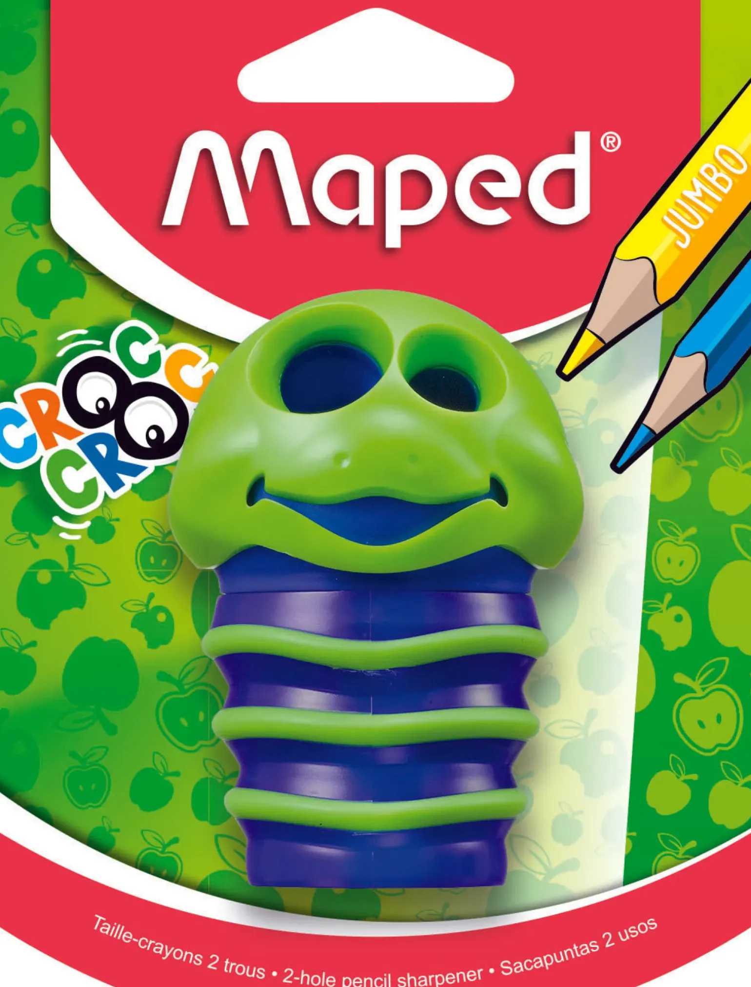 Afia Duplo com Depósito Croc Croc Maped (artigo sortido)