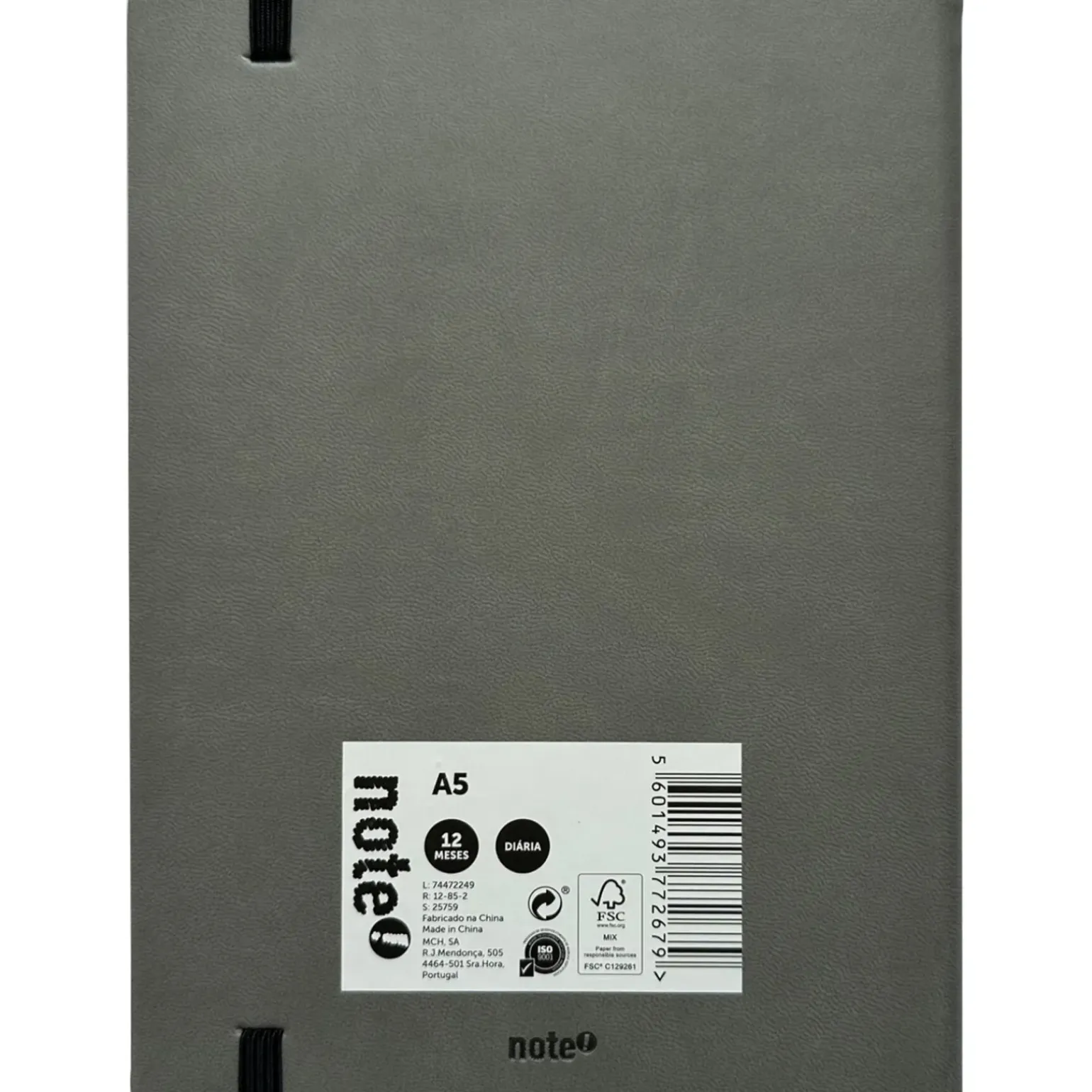 Agenda A5 Basic com Elástico Color Note! (artigo sortido)