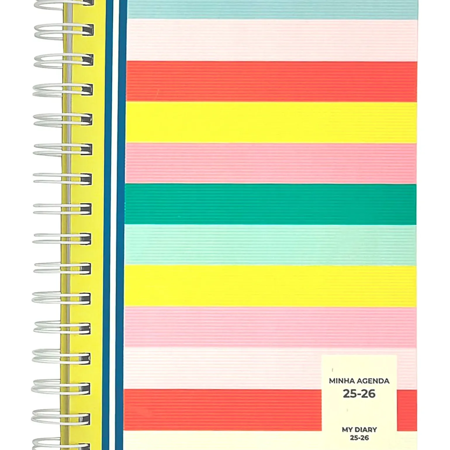 Agenda A5 2026 Espiral 16M Semanal Geometric Note!