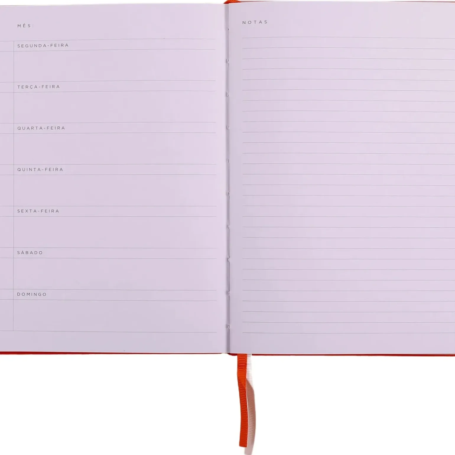 Agenda A5 Não Datada Plan Note!