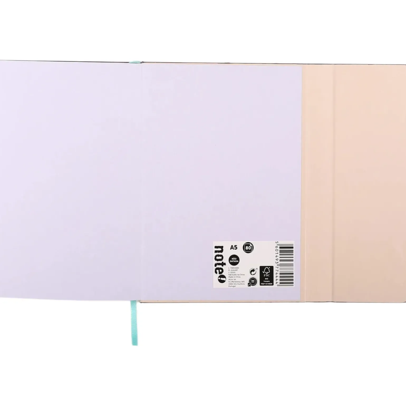Agenda A5 Não Datada Wave Note!