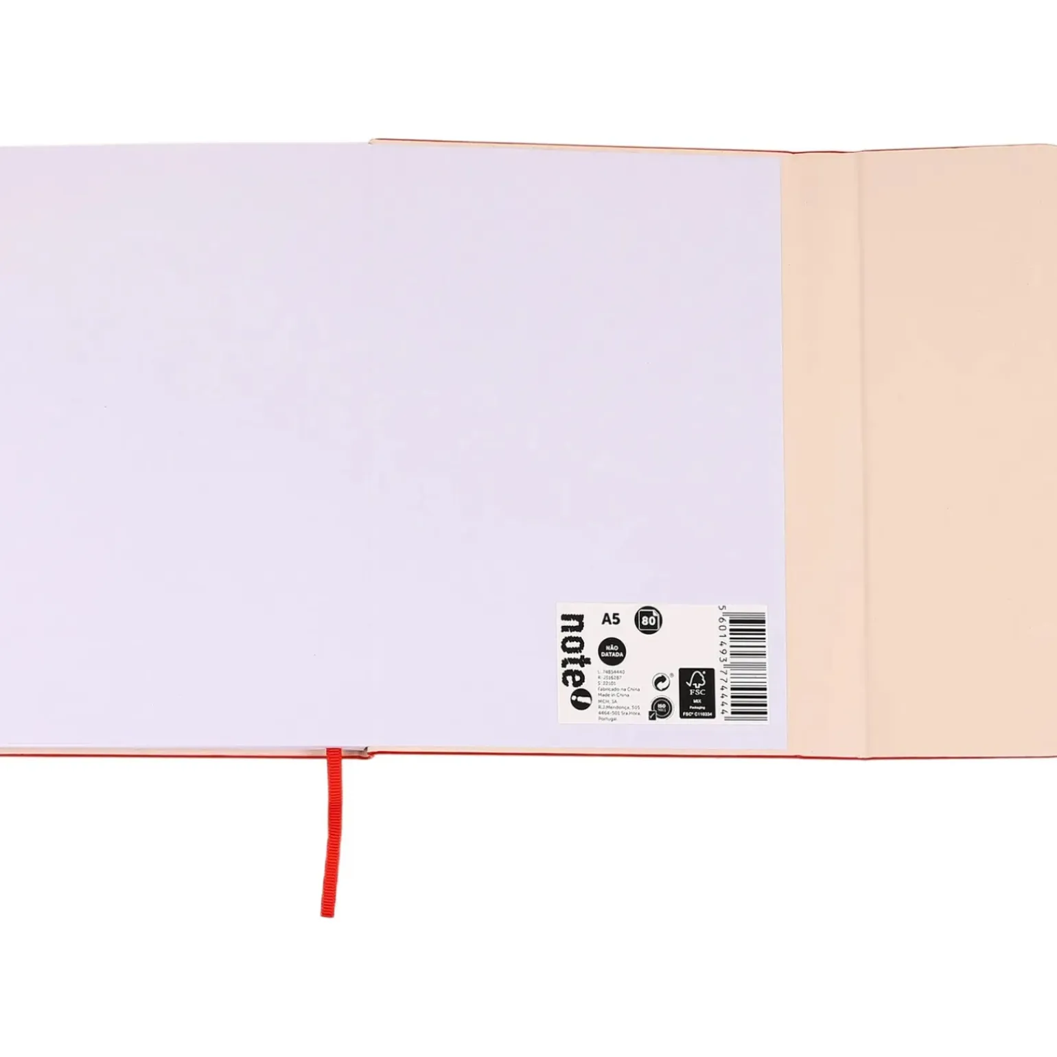 Agenda A5 Não Datada Wave Note!