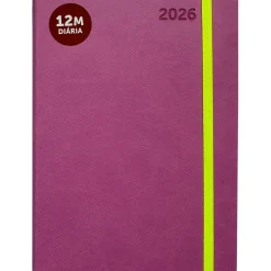 Agenda A5 Pastel com Elástico Note! (artigo sortido)