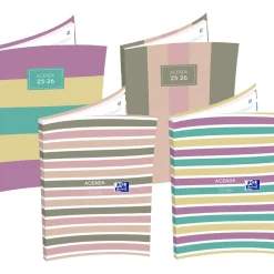 Agenda Escolar A6 Semanal 25/26 Color Block