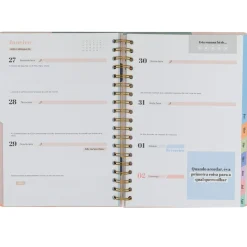 Agenda Office 24/25 Semanal Extra Grande - Sonha em Grande e Disfruta em Gigante