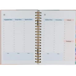 Agenda Office 24/25 Semanal Extra Grande - Sonha em Grande e Disfruta em Gigante