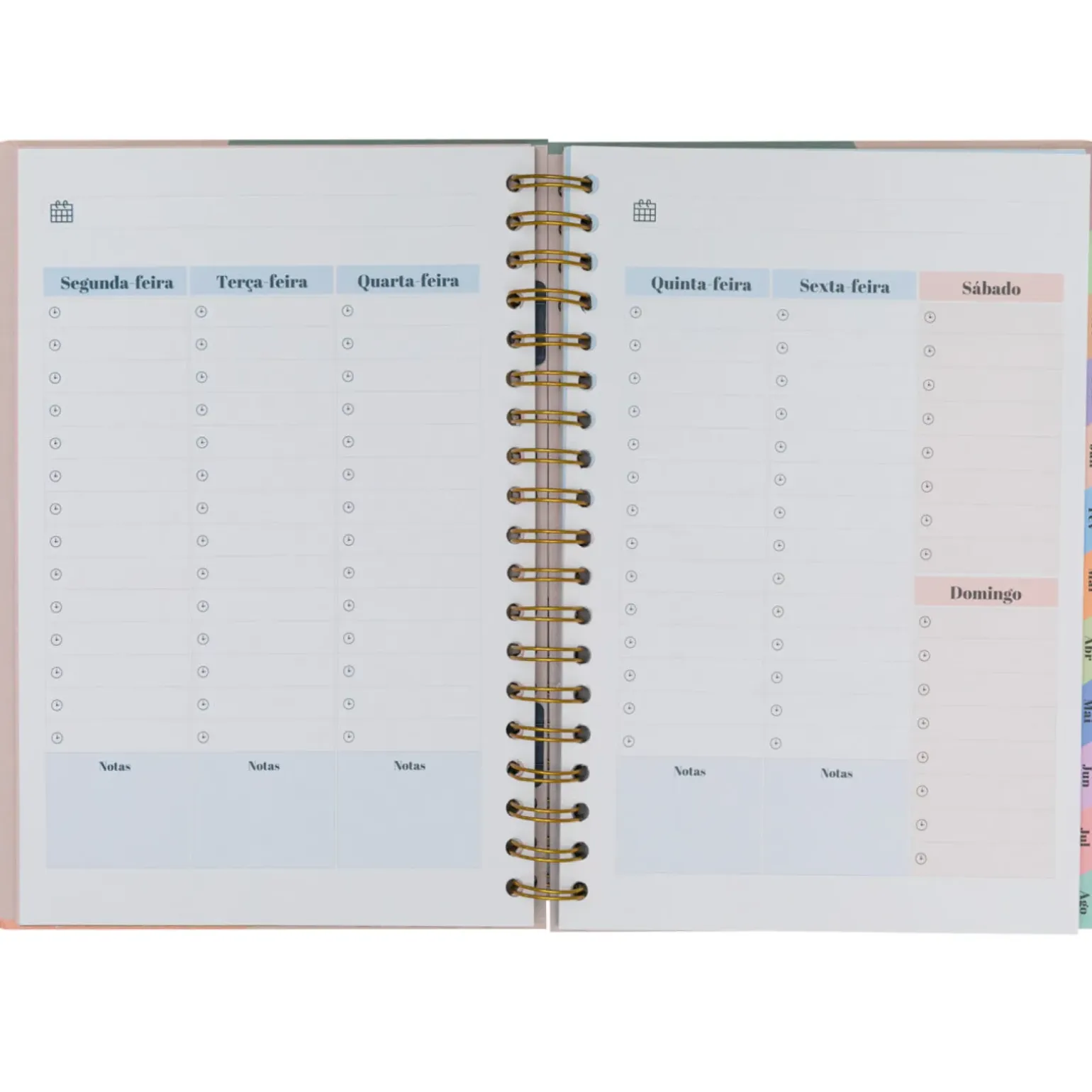 Agenda Office 24/25 Semanal Extra Grande - Sonha em Grande e Disfruta em Gigante