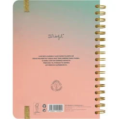 Agenda Office 24/25 Semanal Grande - Muitas Conquistas para Celebrar