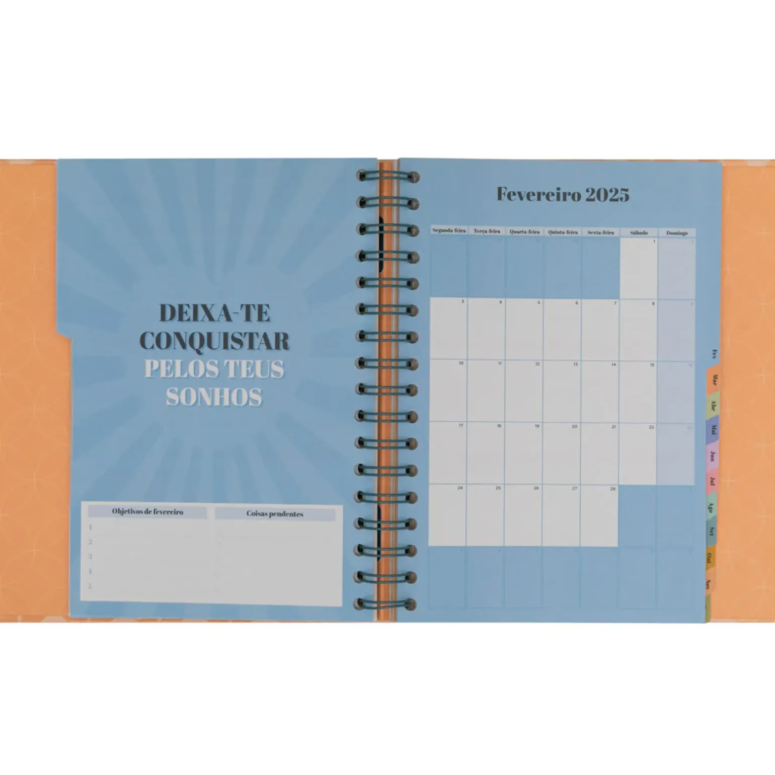 Agenda Office 24/25 Semanal - Vai Correr Tudo Melhor que Bem