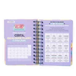 Agenda Wonder 25-26 Diária Pequena- Dia À Vista