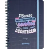 Agenda Wonder 24/25 Semanal Grande - Planos Que Prometem, Sonhos que Acontecem