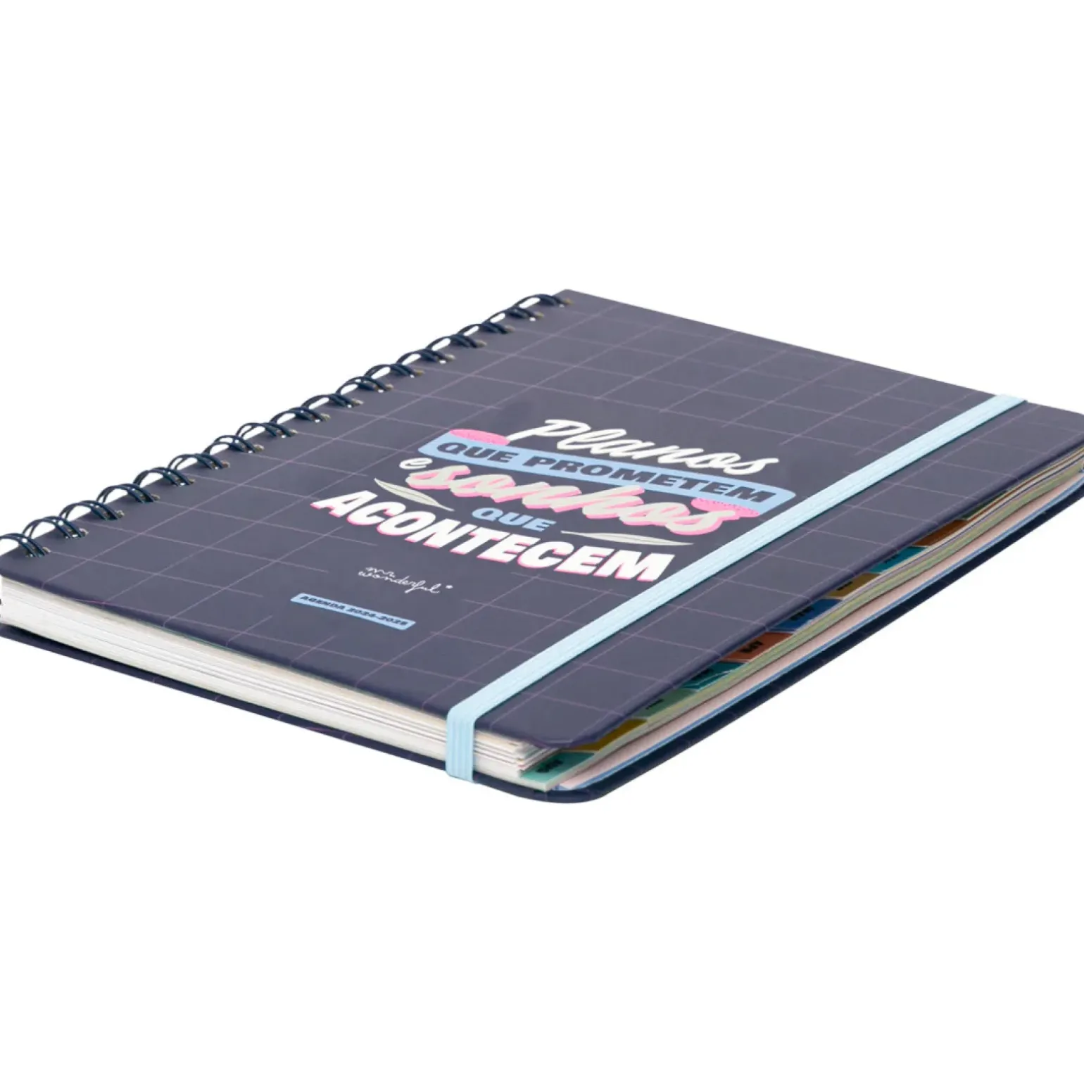 Agenda Wonder 24/25 Semanal Grande - Planos Que Prometem, Sonhos que Acontecem