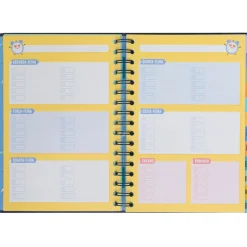 Agenda Wonder 24/25 Semanal Grande - Planos Que Prometem, Sonhos que Acontecem