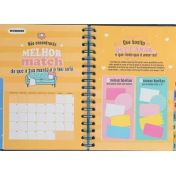 Agenda Wonder 24/25 Semanal Grande - Planos Que Prometem, Sonhos que Acontecem
