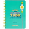 Agenda Wonder 24/25 Semanal Grande - Ready Para Celebrar Tudo o que Vou Alcançar