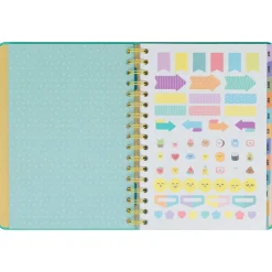 Agenda Wonder 24/25 Semanal Grande - Ready Para Celebrar Tudo o que Vou Alcançar