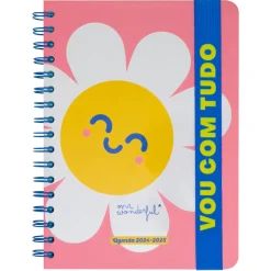 Agenda Wonder 24/25 Semanal Grande - Vou Com Tudo
