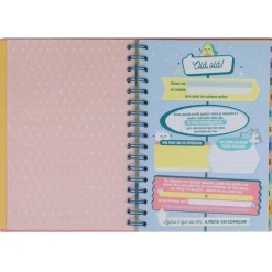 Agenda Wonder 24/25 Semanal Grande - Vou Com Tudo