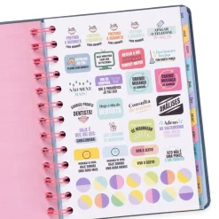 Agenda Wonder 25-26 Semanal Pequena - Boas Vibrações