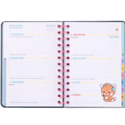 Agenda Wonder 25-26 Semanal Pequena - Boas Vibrações