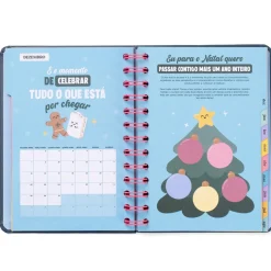 Agenda Wonder 25-26 Semanal Pequena - Boas Vibrações