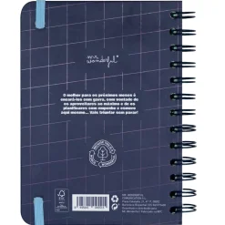 Agenda Wonder 24/25 Semanal Pequena - Planos que Prometem e Sonhos que Acontecem