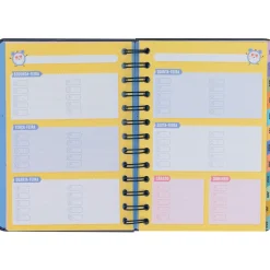 Agenda Wonder 24/25 Semanal Pequena - Planos que Prometem e Sonhos que Acontecem