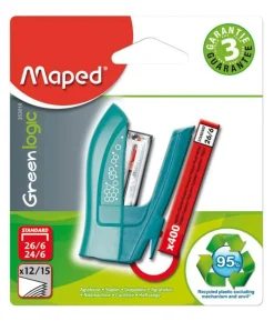 Agrafador Greenlogic 24/6 com 400 Agrafos