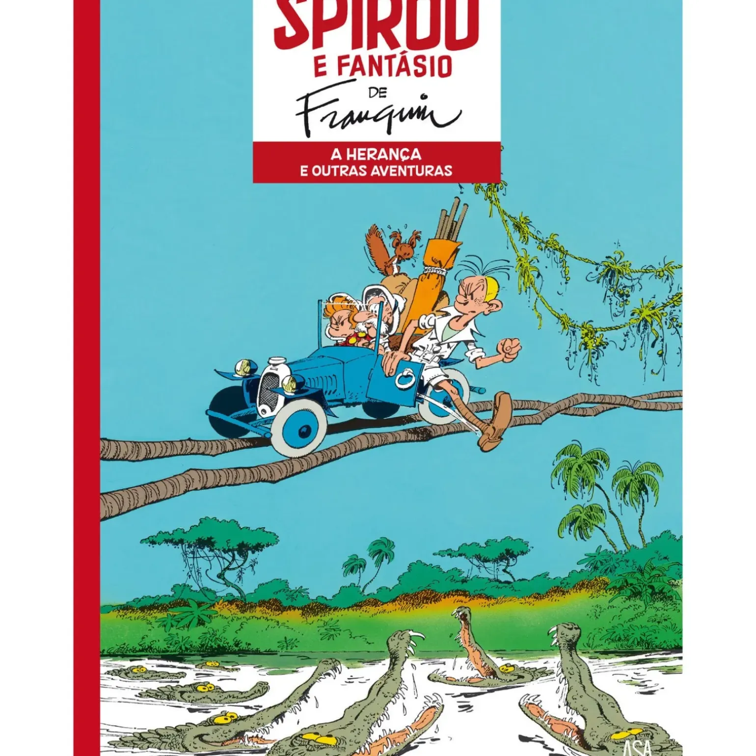 A Herança e Outras Aventuras de André Franquin - Spirou e Fantásio N.º 9