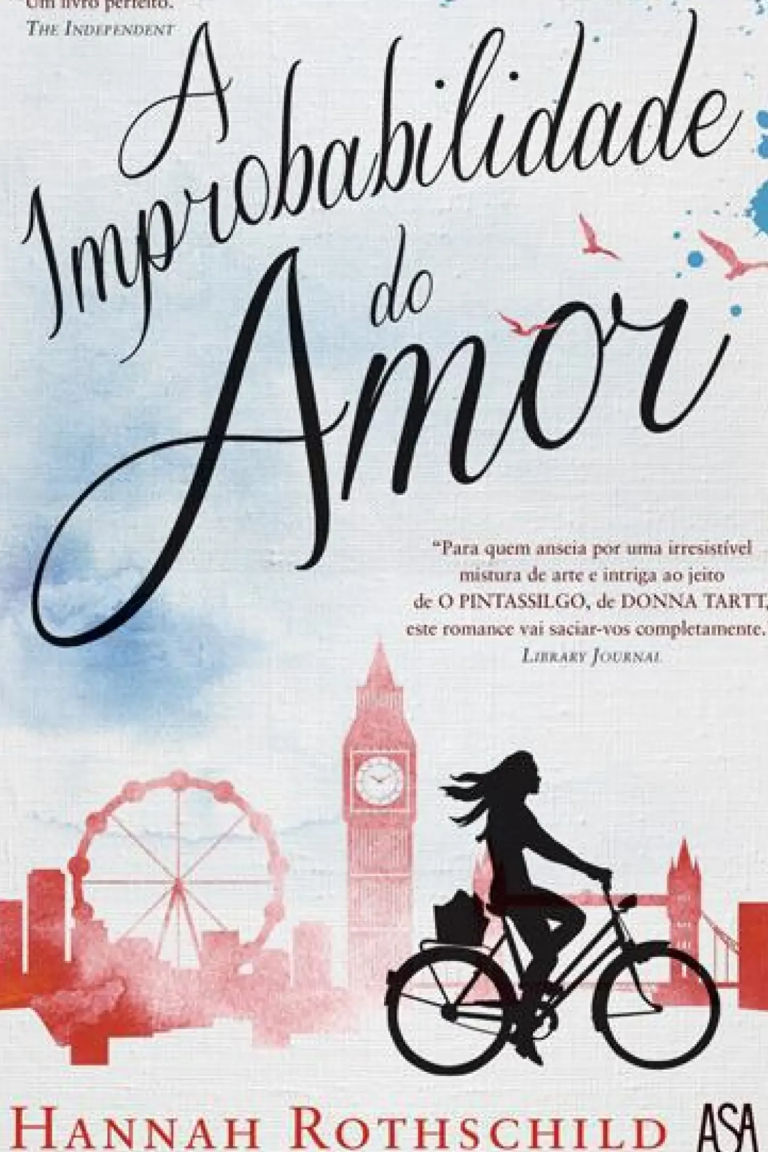 A Improbabilidade do Amor de Hannah Rothschild