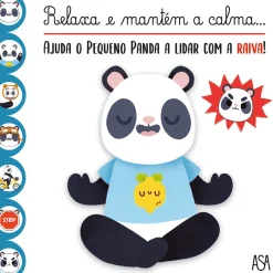 Ajuda o Pequeno Panda a Lidar com a Raiva de Delphine Lacharron e Adeline Pierre