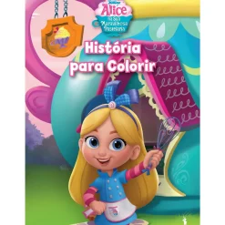 Alice na sua Maravilhosa Pastelaria - História para Colorir