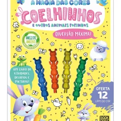 A Magia das Cores: Coelhinhos e Outros Animais Fofinhos