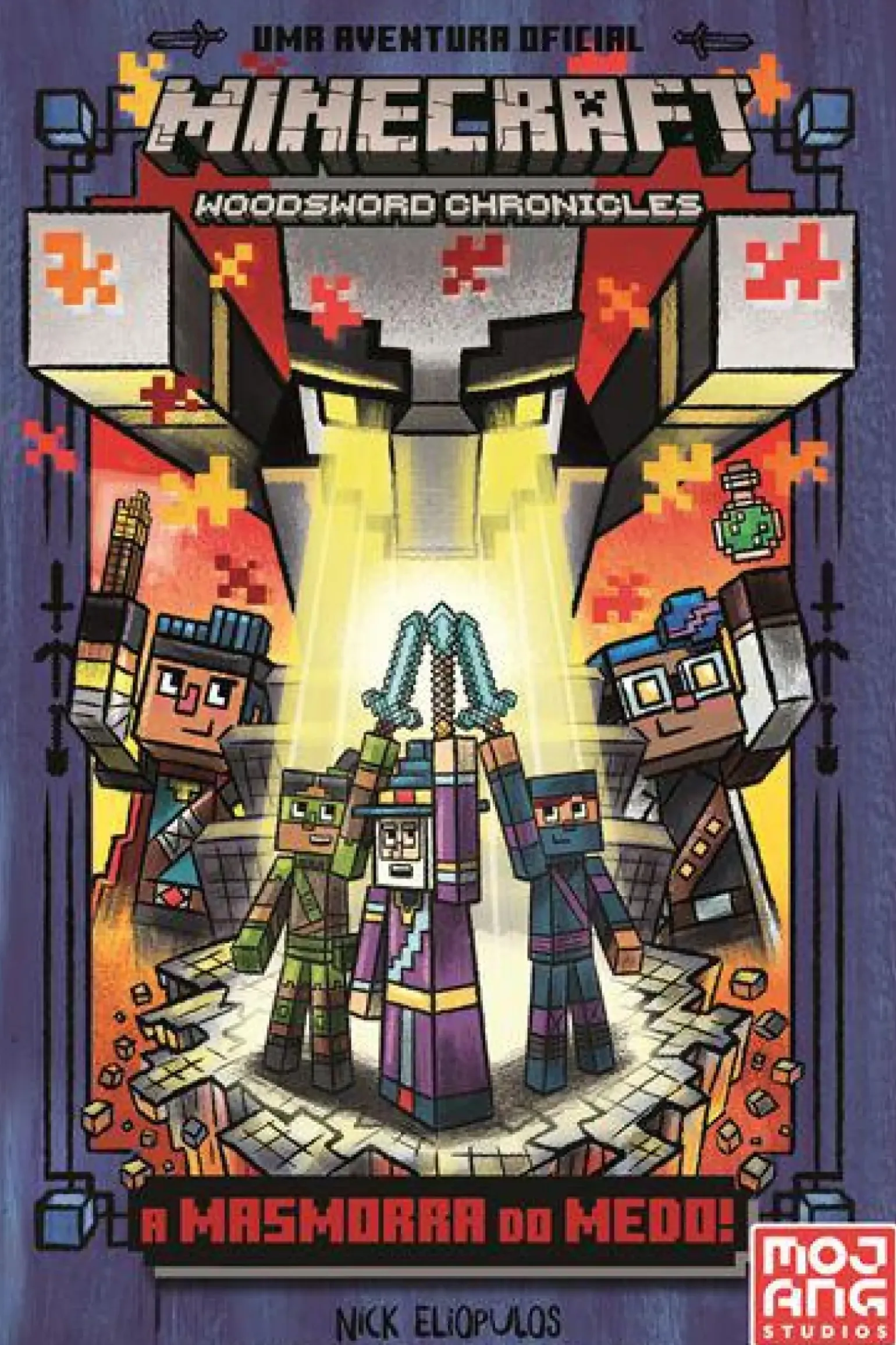 A Masmorra do Medo! de Nick EliopulosMinecraft N.º 5