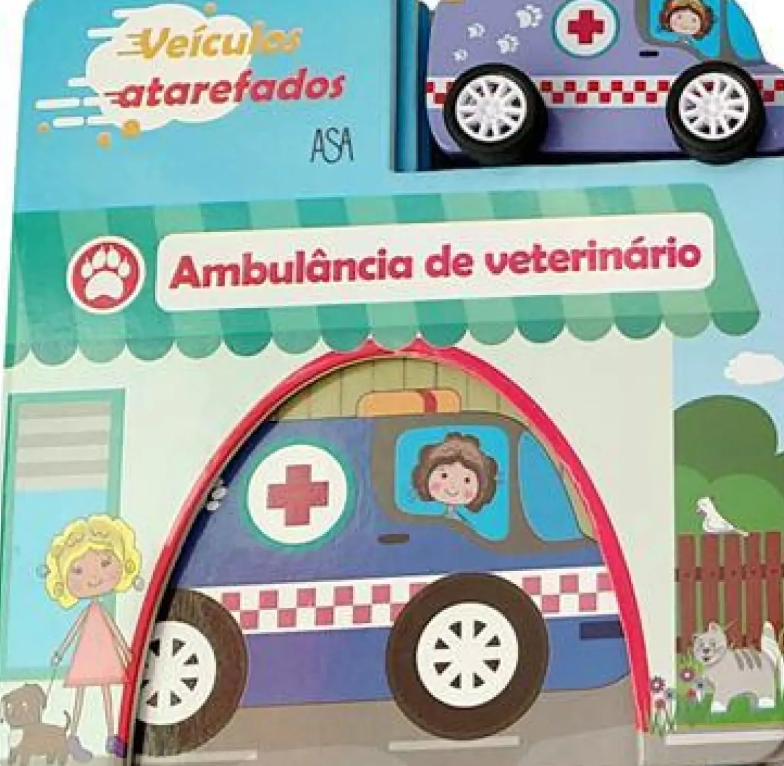 Ambulância de Veterinário de Globe Publishing - Veiculos Atarefados
