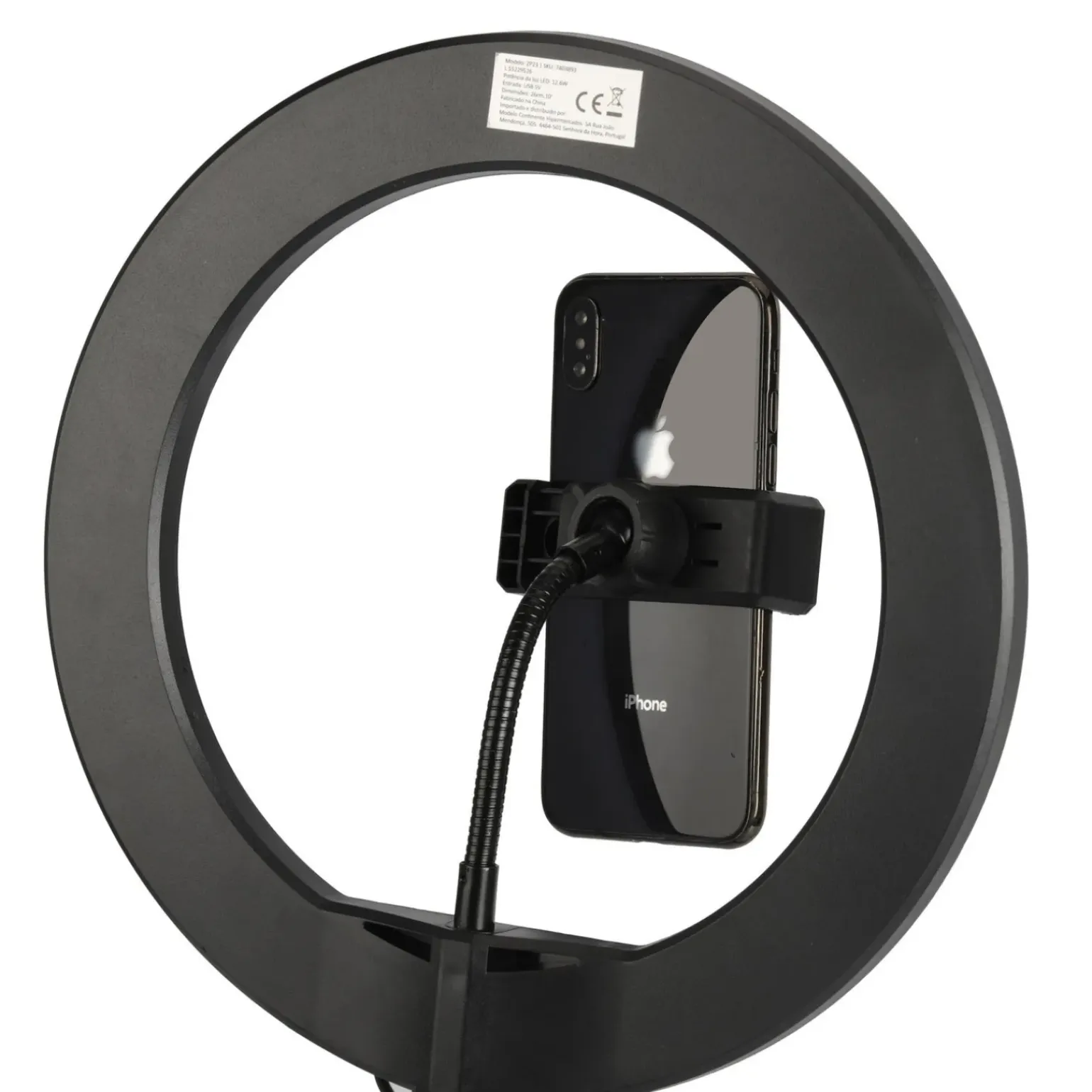 Anel de Luz Led com Suporte Telemóvel Inspiration