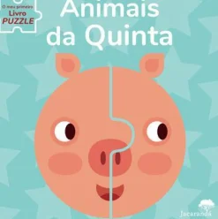 Animais da Quinta de Agnese Baruzzi - O Meu Primeiro Livro Puzzle