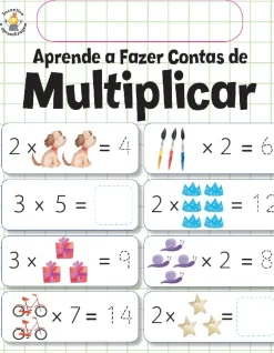 Aprende a Fazer Contas de Multiplicar de Elizabeth Golding - (3ª Edição)