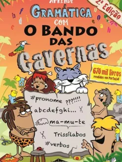 Aprende Gramática com o Bando das Cavernas de Nuno Caravela - (2ª Edição)
