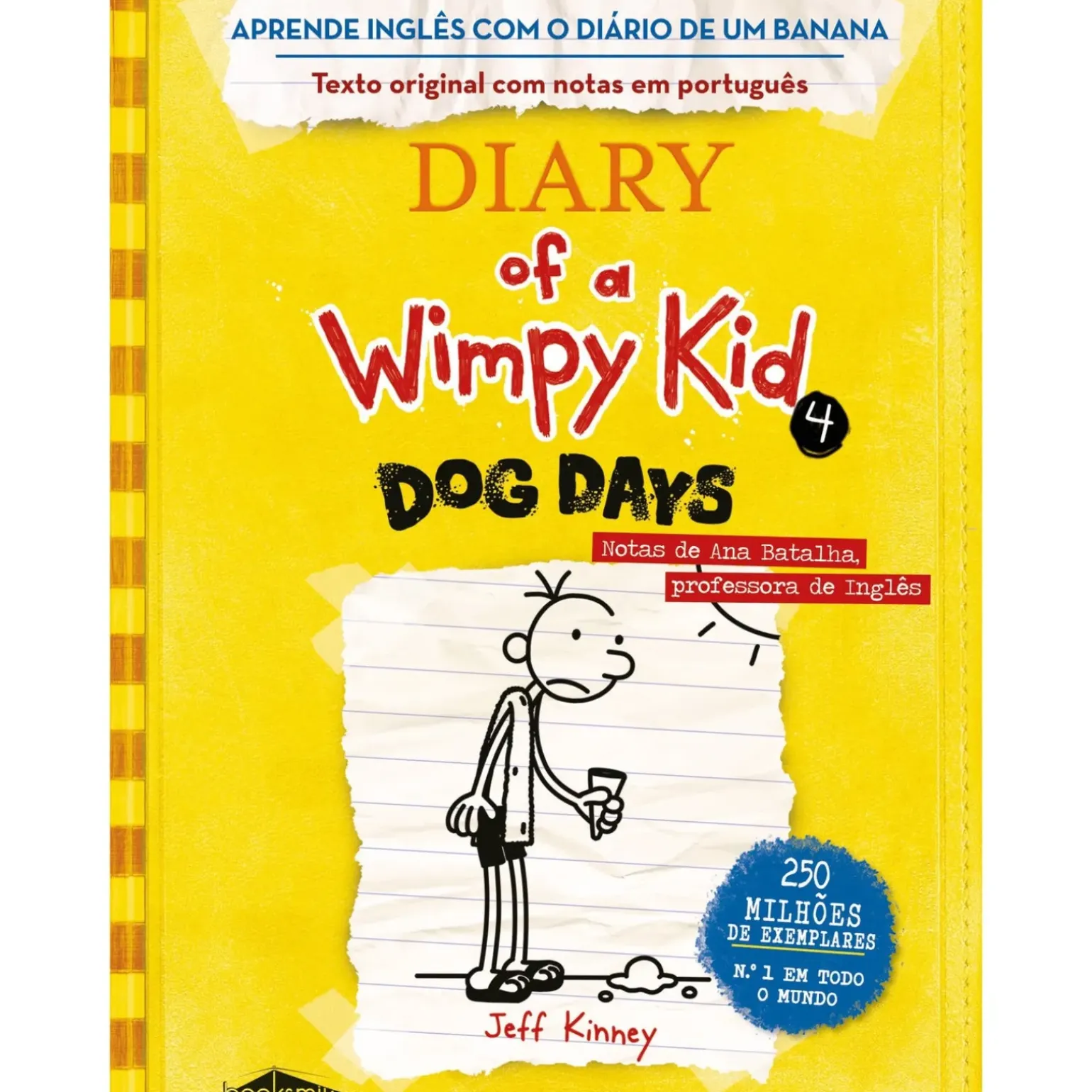 Aprende Inglês com o Diário de um Banana 4 de Jeff Kinney