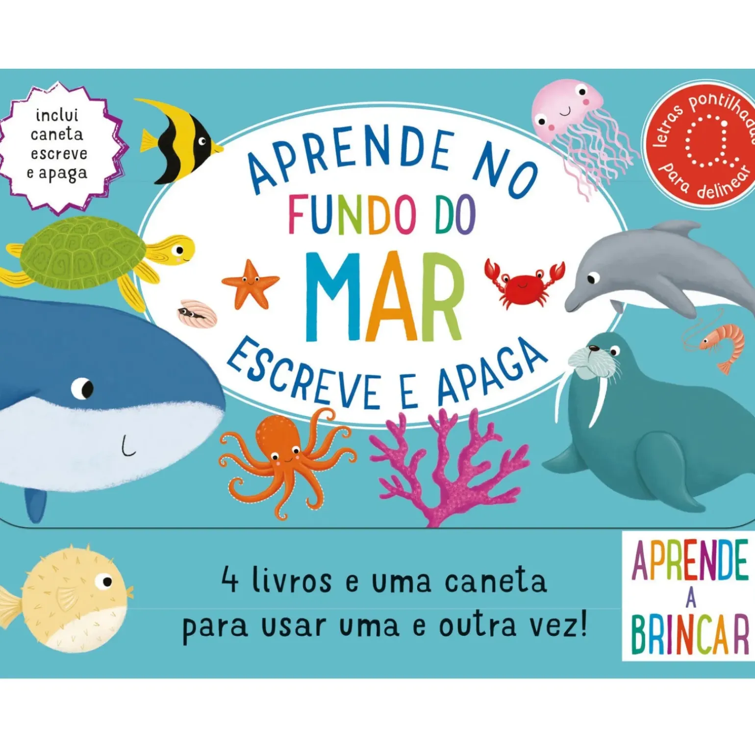 Aprende no Fundo do Mar - Escreve e Apaga