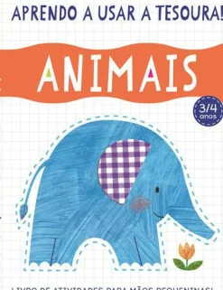 Aprendo a Usar a Tesoura! Animais de Amanda Lott