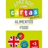 Aprendo com Cartas - Alimentos - Bilingue