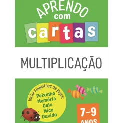 Aprendo com Cartas - Multiplicação 7-9 Anos