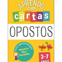 Aprendo com Cartas: Opostos 3-7 Anos