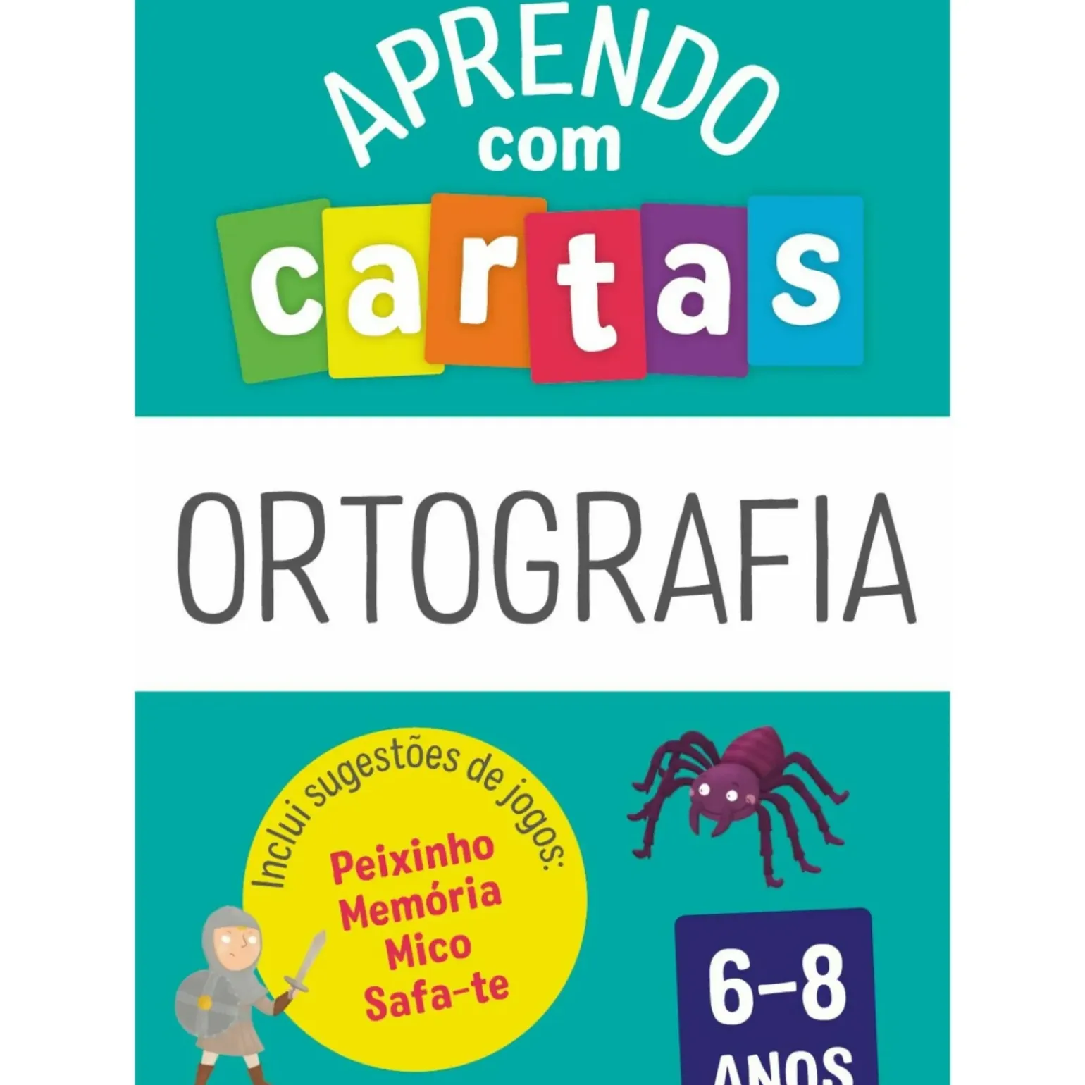 Aprendo com Cartas: Ortografia 6-8 Anos