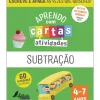Aprendo com Cartas - Subtração (4-7 Anos)