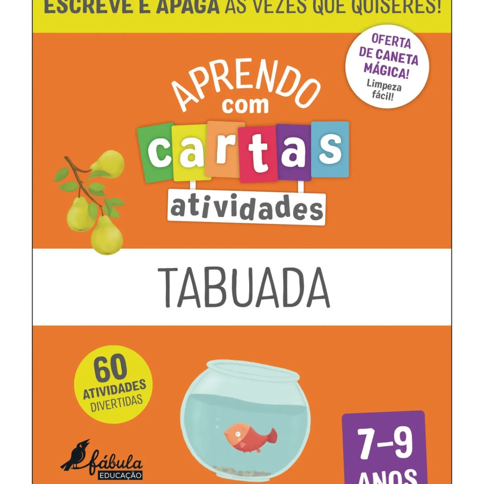 Aprendo com Cartas - Tabuada 7-9 Anos